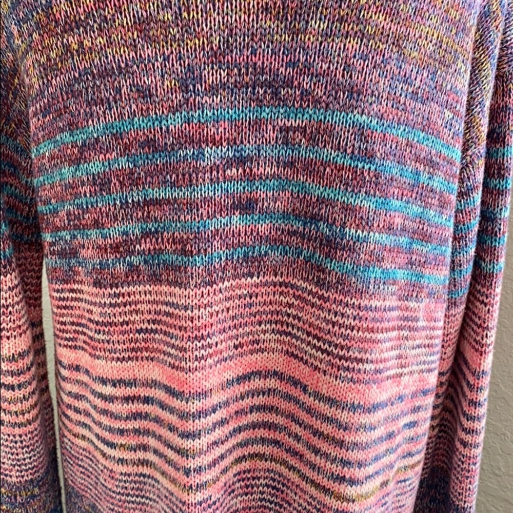 Multi colored duster sweater - Picture 4 of 5